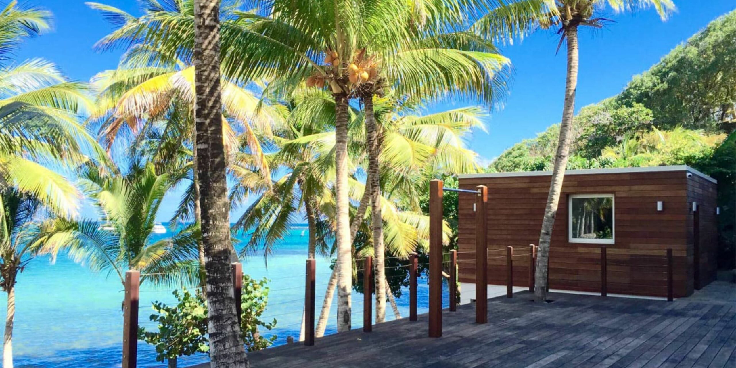 La location de la villa en bord de plage en Martinique