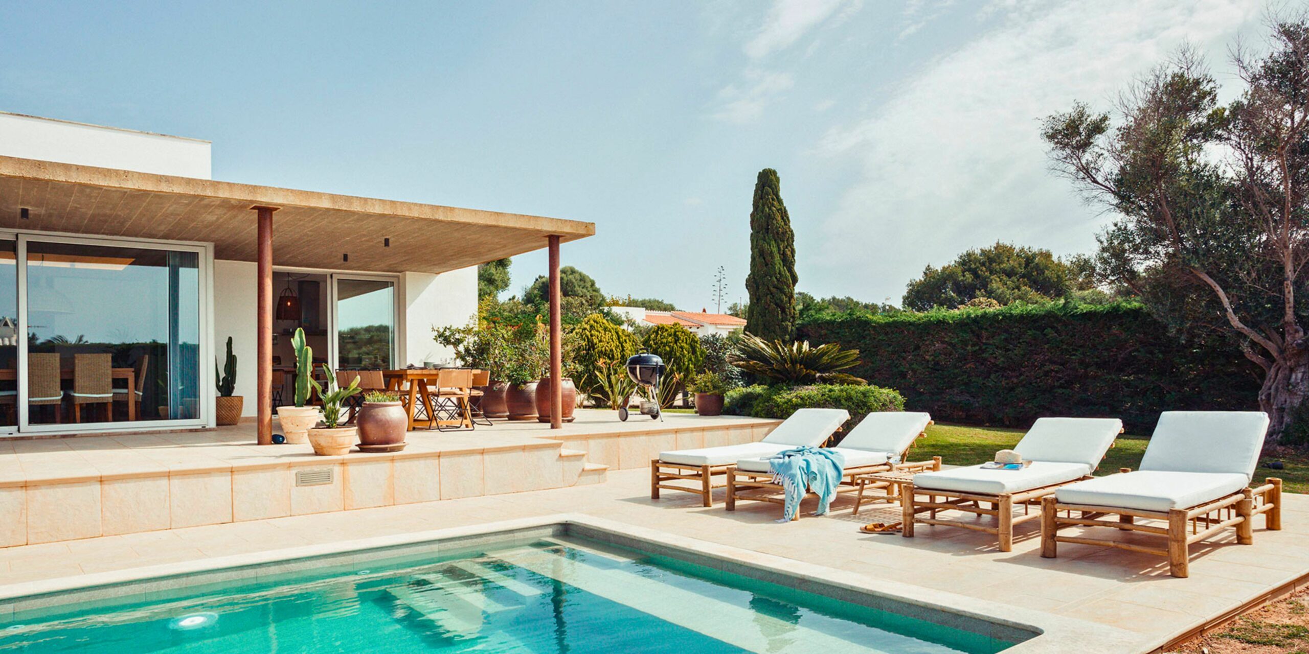 La villa Binissa avec piscine et les meilleurs avis parmi toutes les locations de Minorque