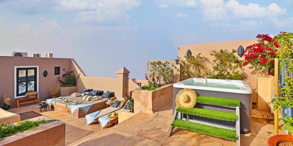 Riad avec piscine sur le toit : Les 10 plus beaux riads de Marrakech