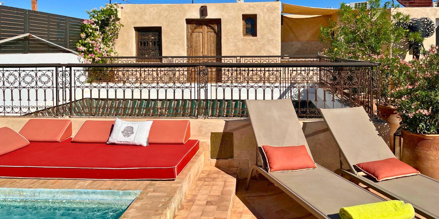 Riad avec piscine sur le toit : Les 10 plus beaux riads de Marrakech