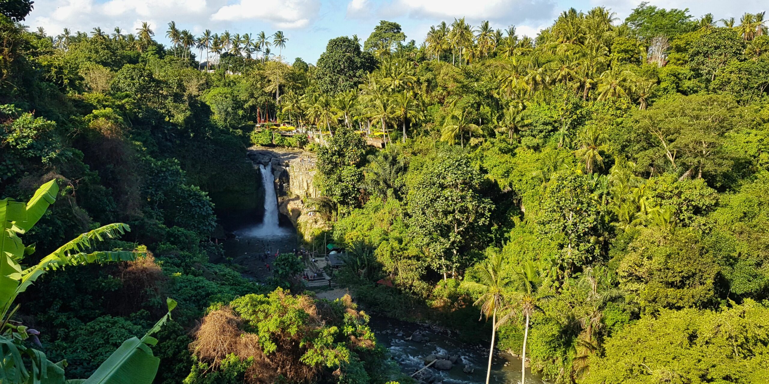 La cascade de Tegenungan à Ubud, Bali.
