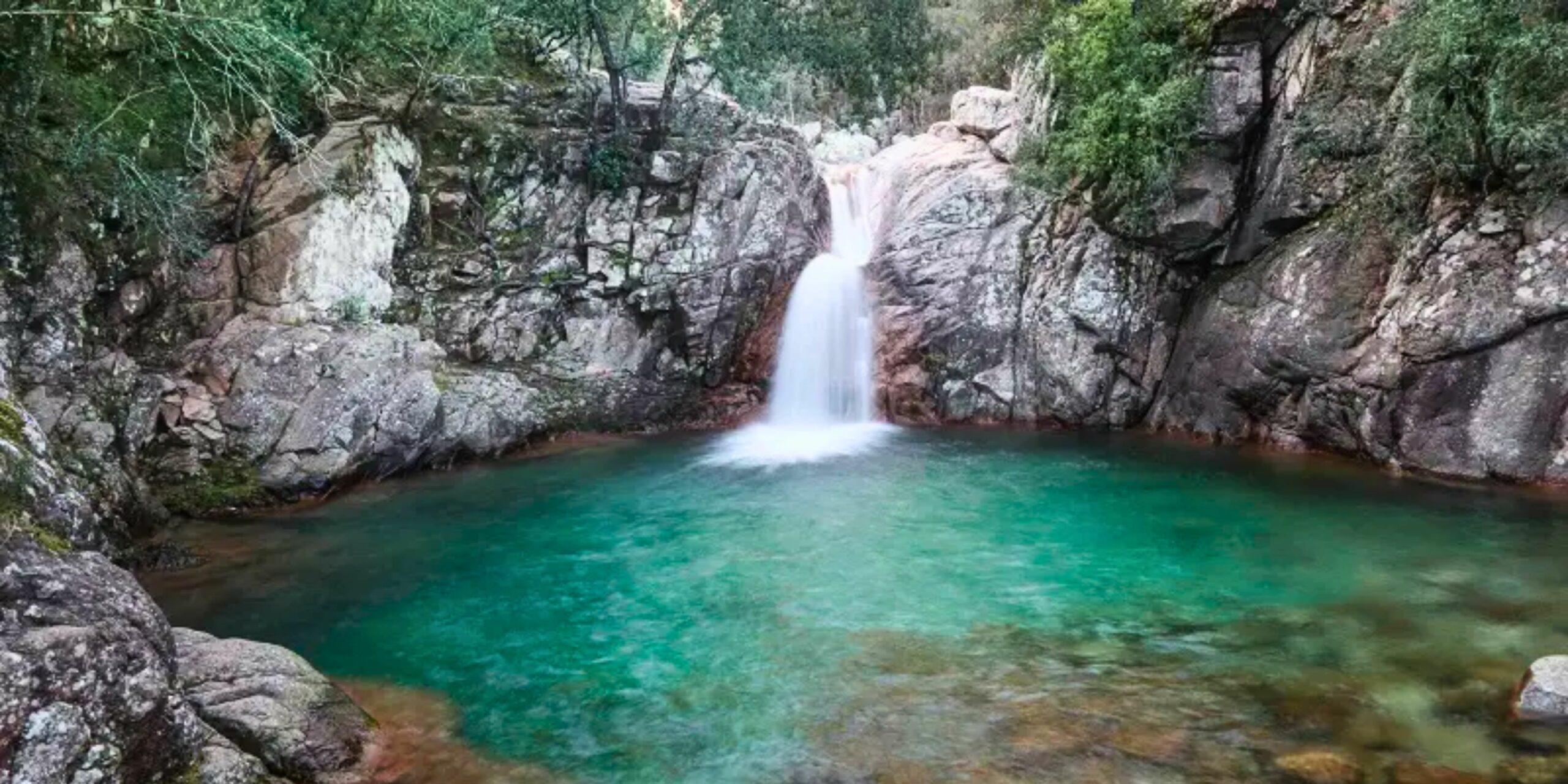 Les cascades de Polischellu en Corse du Sud