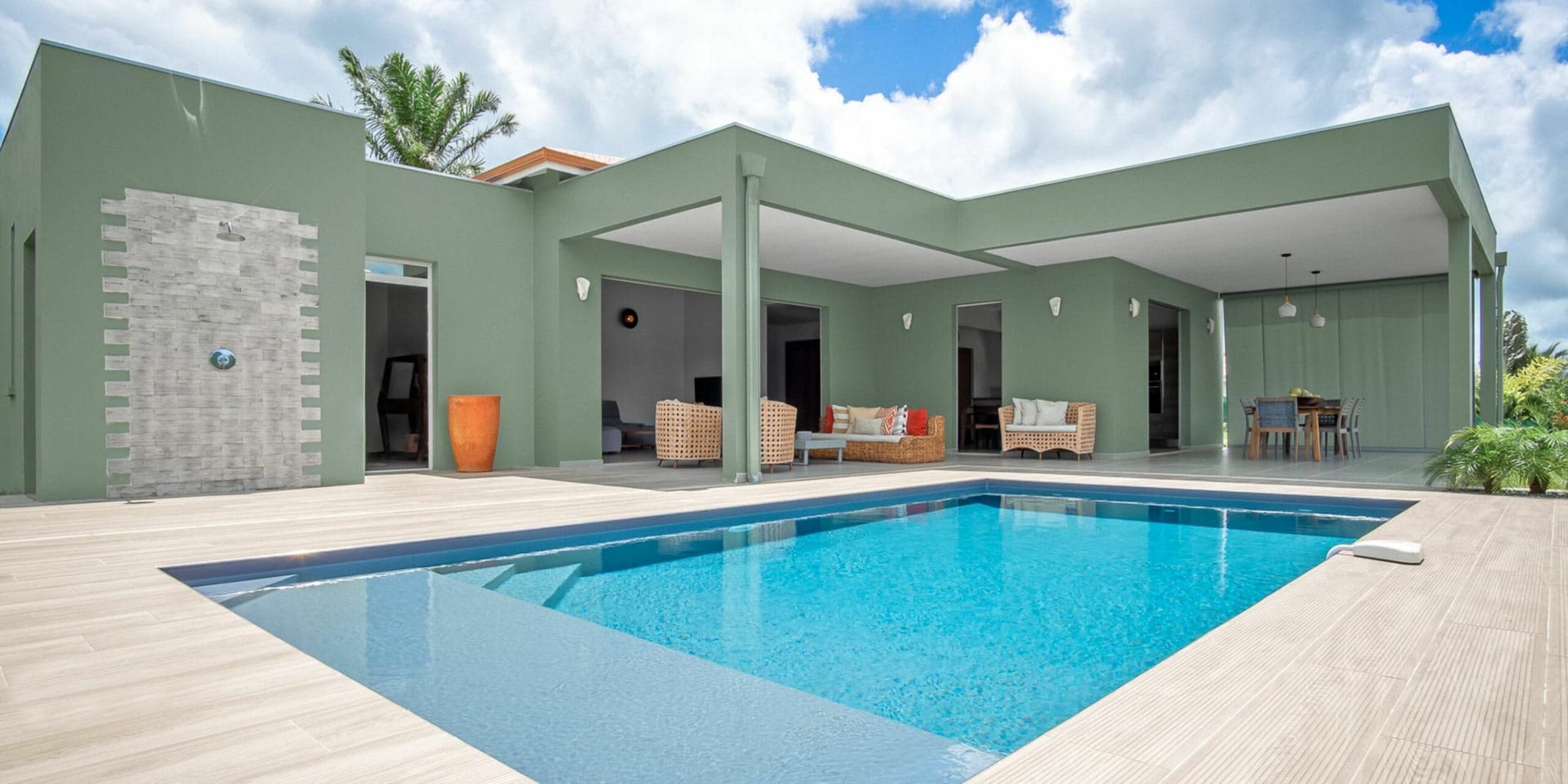 Une villa avec piscine en Martinique, à Fort-de-France