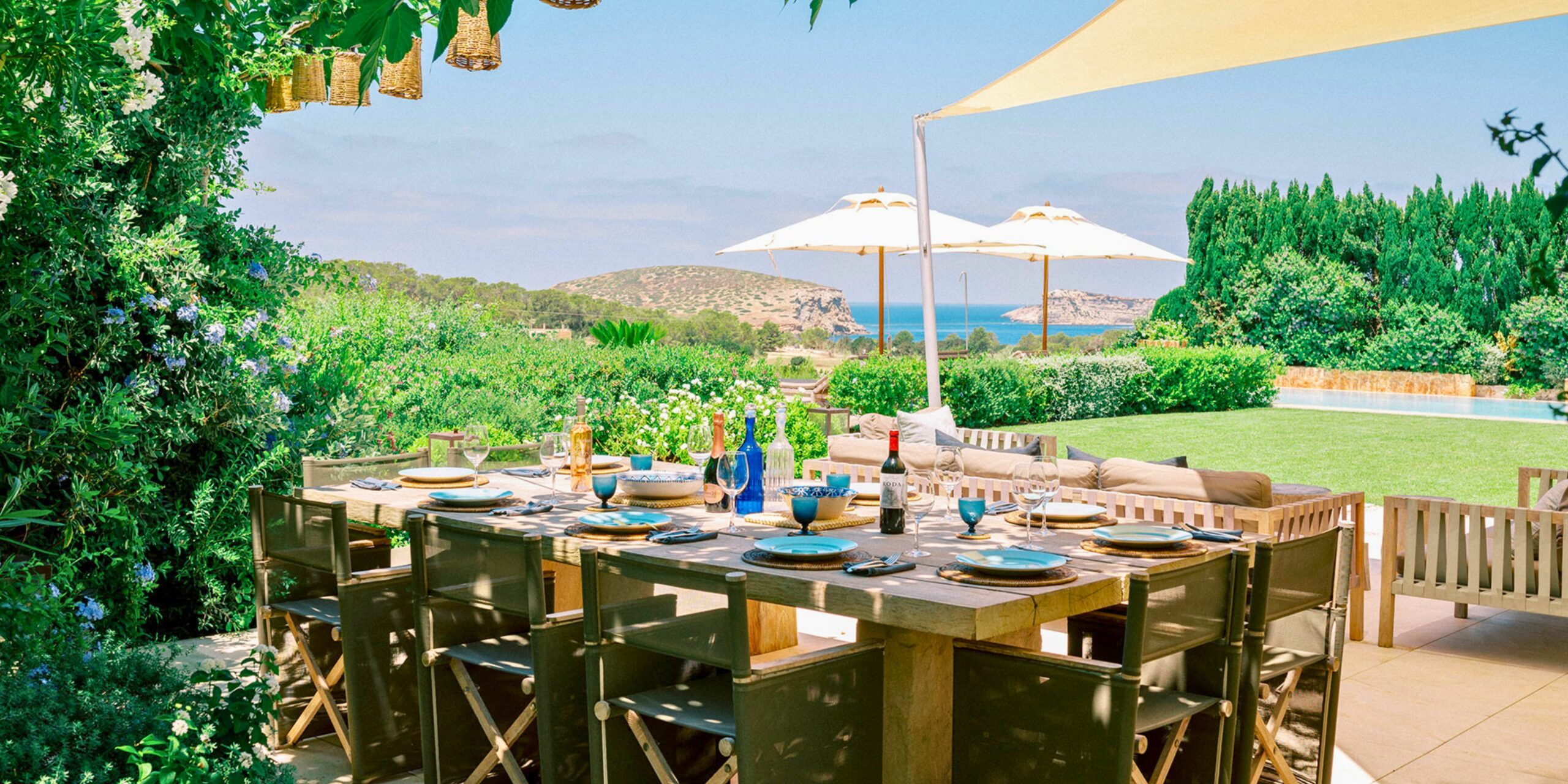 Une villa avec spa à Ibiza