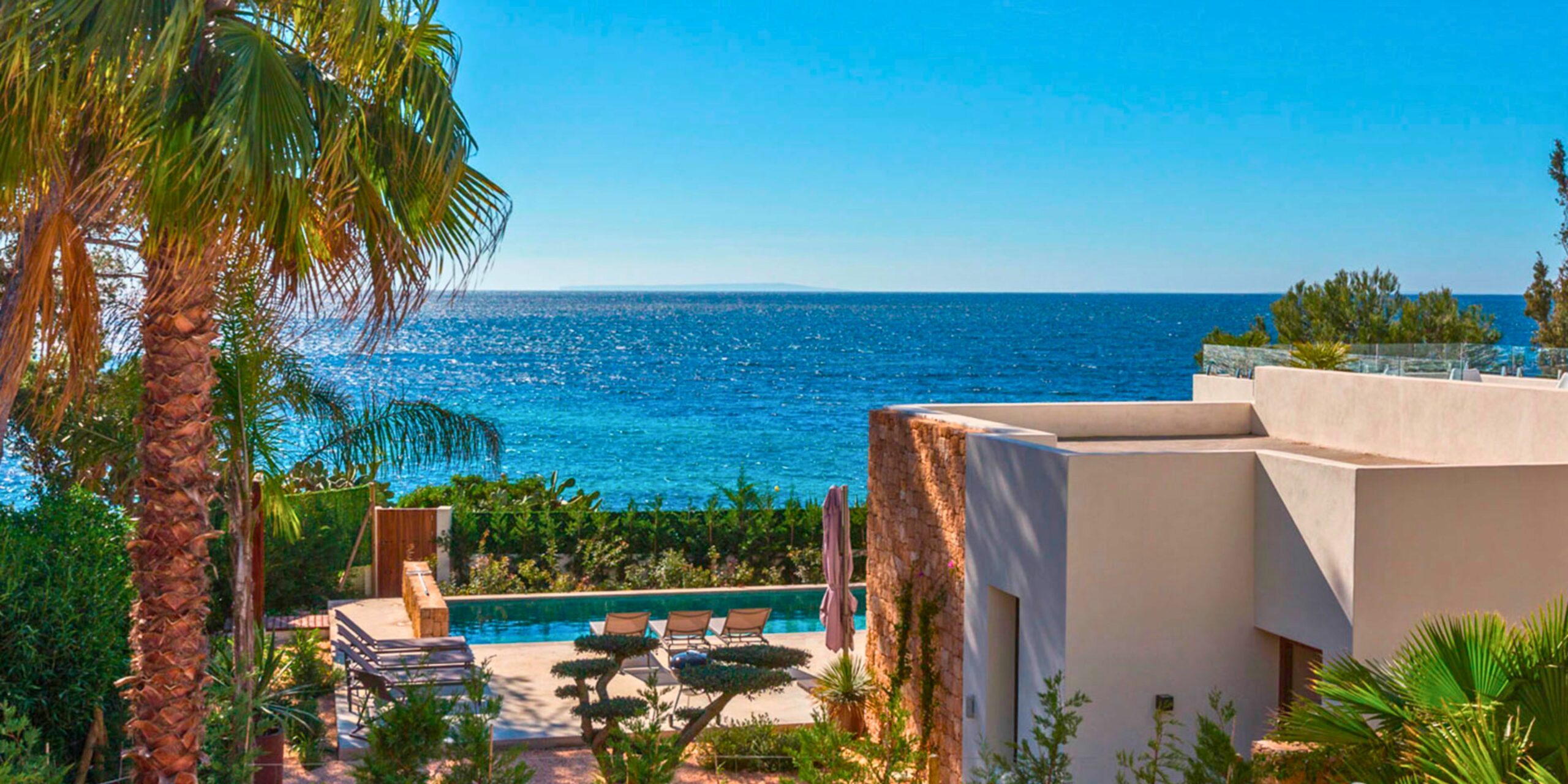 La villa Sarga pour 10 personnes à Ibiza, avec accès direct à la plage
