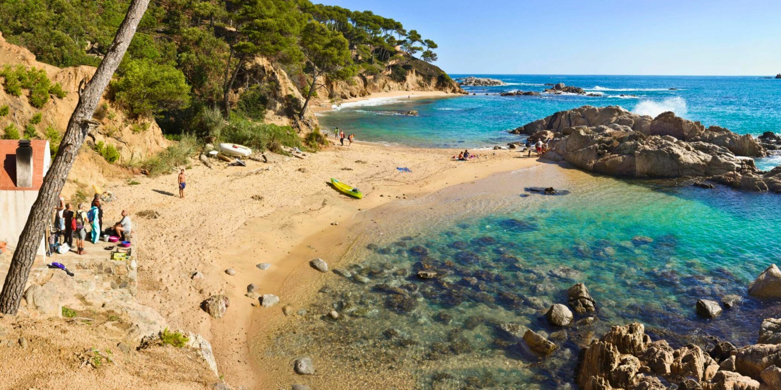 La crique de Palamos sur la Costa Brava de Catalogne