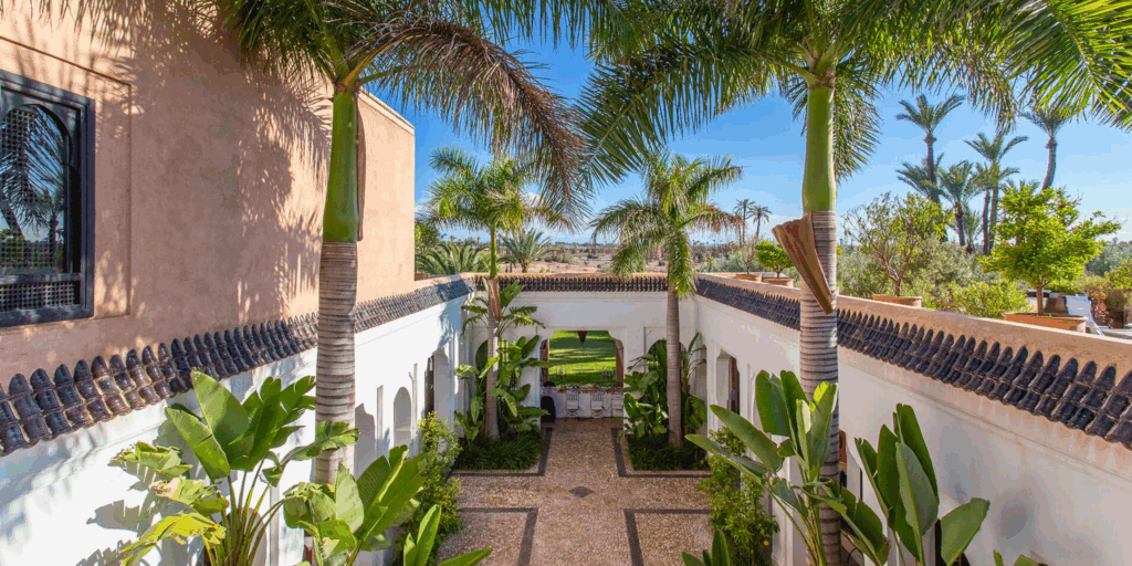 Location d'un riad dans la Palmeraie de Marrakech