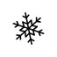 Logo de la section chalets représentée par un flocon de neige